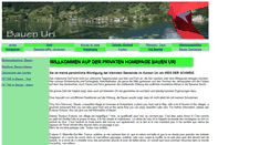 Desktop Screenshot of bauen-uri.ch